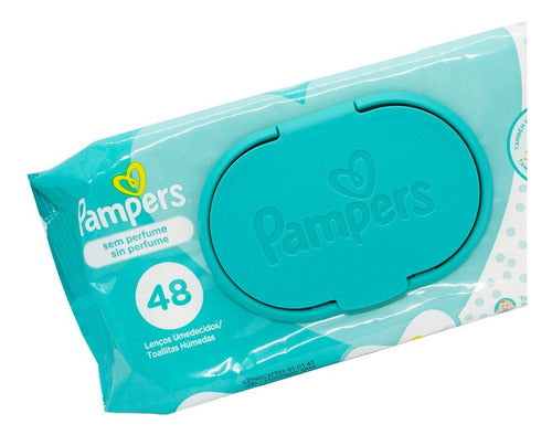 Pampers Kit X12 Toallitas Húmedas Sin Perfume Suaves Bebes 4