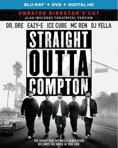 Recto Outta Compton Blu-ray + DVD + Digital HD with Ultraviol 0