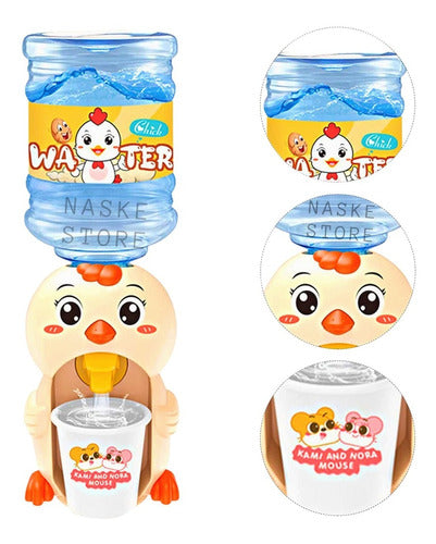 Luozzy Mini Water Dispenser Chicken Baby Drinking Fountain 4