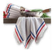 Manteleria Carim: White 100% Cotton Dish Towels, Pack of 3 5