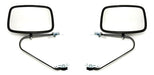 FB - Black Metal Mirrors for Dodge D100 D200 Pickup Trucks 1