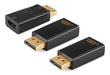 Adaptador De Dp A Hdmi Cablecreation 3pack 4k Pantalla Plate 0