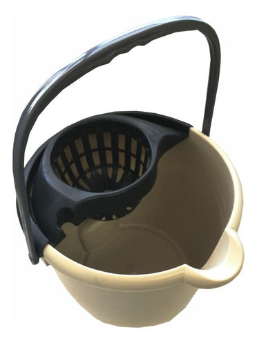 12L Bucket with Mop Holder and Reinforced Wringer - Smart Product 1