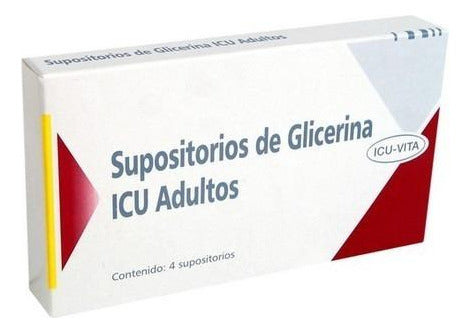 ICU VITA Glycerin Suppositories for Adults X 4 0