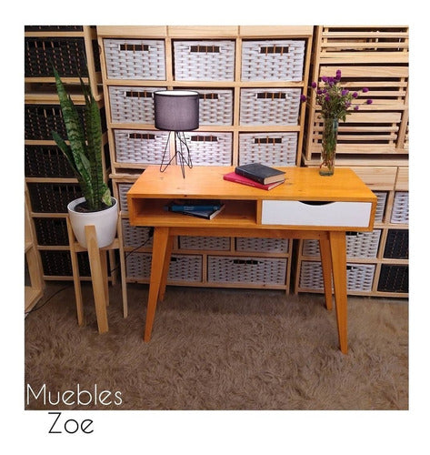 Muebles Zoe Nordic Scandinavian Desk 100x80x40 7