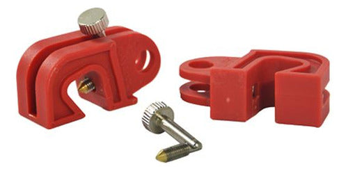 Servus Electric Switch Lockout 19mm Red Screw 0