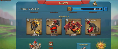 Cuenta Lords Mobile 1