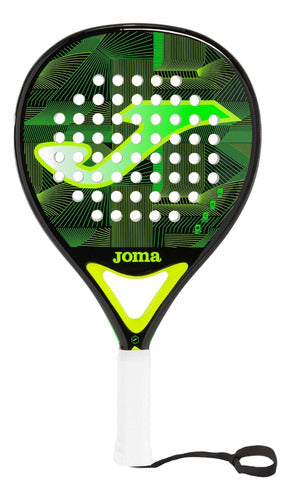 Joma Open Padel Racket Fiber Glass Paddle Soft Eva Tear Shape 12