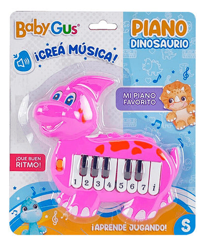 El Mundo del Juguete Interactive Dinosaur Piano - Create Music 0