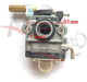 Carburador Honda Wx10 Motor Agua Bomba Carburador 16100-zm5- 2