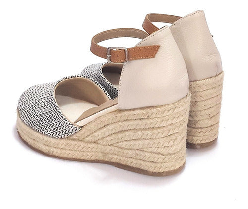 Quica Espadrilles Alpargatas Sandals Wedge Shoes Yute 5