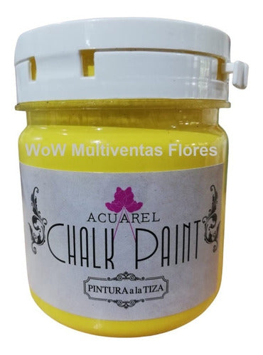 Pintura A La Tiza Chalk Paint Acuarel 200cc X5 Unidades 1