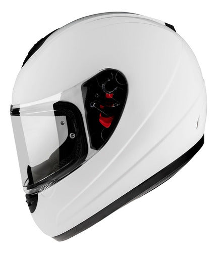 Kids Motorcycle Helmet MT Thunder 2 Glossy White 1
