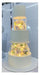 Acrylic Hexagonal Cake Stand for 30cm Diameter Cakes, 15cm Height 4