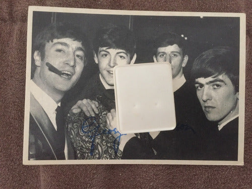 Lote N° 1-  Son 5 Tarjetas Los Beatles -george Harrison 1964 0