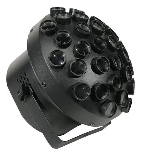 Mushroom 40 W Efecto Gran Cobertura 27 Leds Rgb 1,5w Tecshow 0