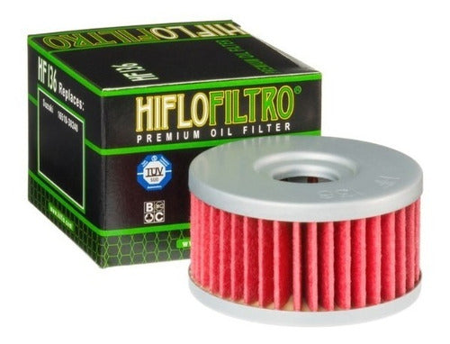 Filtro De Aceite Hiflo Hf 136 Suzuki Gn 250 Motoshop16 0