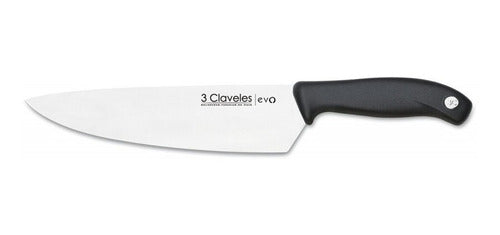 3 Claveles Set Combo 3 Knives Evo Chef Kitchen 11, 13 And 20 5