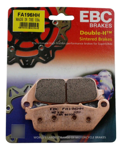 EBC Brakes FA196HH Brake Pads for Honda NV 400 Dcy/Dc1/Dc2 Shadow S 1