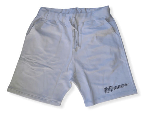 Mockba Bermuda Hombre Exclusive Blanca 0