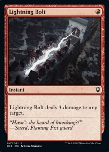 Magic The Gathering Lightning Bolt Nps 0