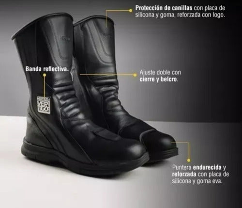 VERTIGO Touring High Motorcycle Boots 2