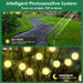 YiQu Package of 8 Solar Christmas Garden Lights for Outdoors 2