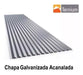 Galvanized Ribbed Sheet C27 x 2 Meters Quality 2