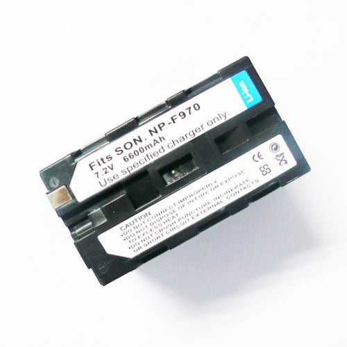 Np-f970 6600mah Batería De Repuesto Para Sony Ccd-trv90 Trv9 0