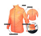 Lightweight Reflective Windbreaker Jacket Cross Road with Convertible Waist Bag 5