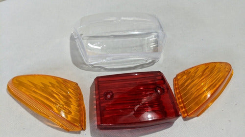 Acrylics Front and Rear Headlight and Dashboard for Honda Wave NF100 1