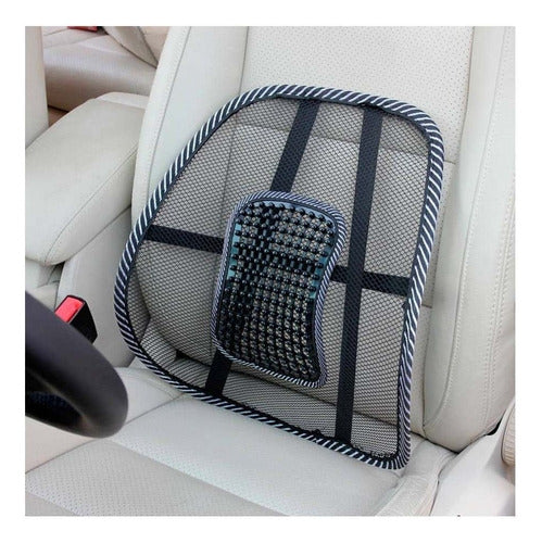 Max Tunning Ergonomic Lumbar Support for Car and Office Chair - Massage 3