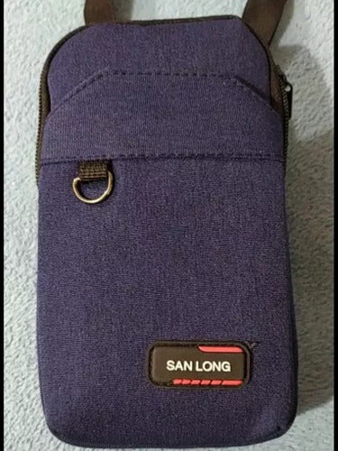 San Long Cellular Waist Pouch - Blue 3