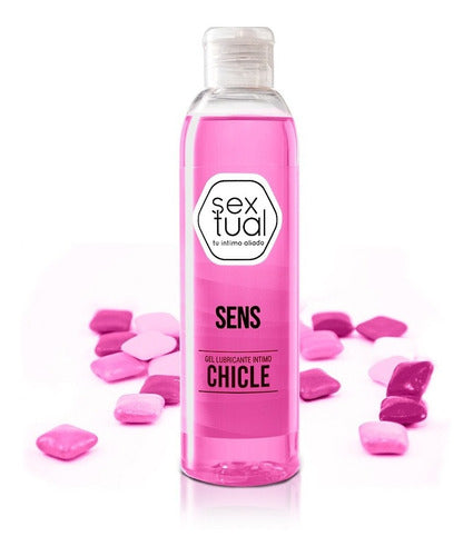 Sextual Oral Gel Lubricant 200ml - Bubblegum Flavor 0