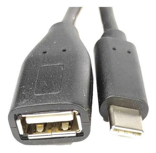 MG Cable OTG USB 2.0 Hembra A Tipo C Macho 20cm LTA530 0