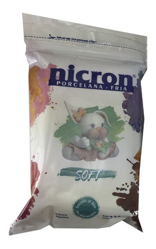 Porcelana Nicron Soft Caja X20 Paquetes Cotillon Sergio Once 1