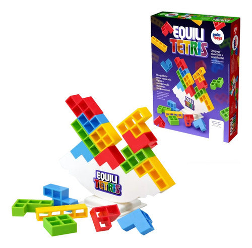 Jogo Equili Tetris Raciocinio Logico Pakitoys Com Nf 0