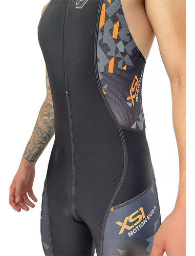 Xtres Triathlon Cycling Running Sleeveless Body Suit Men 11
