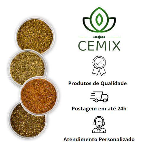 Coco Ralado Sem Açúcar Tamanho Médio Original Cemix 250g 6