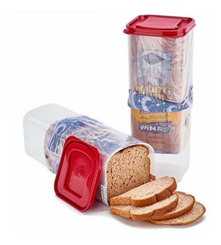 Buddeez Bread Buddy Set of 2 with Red Dispensing Cap 0