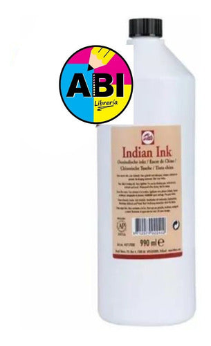 Tinta China Profesional Talens Indian Black 990 Ml 0