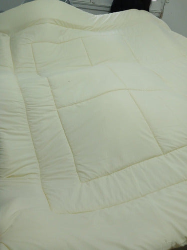 CONFECCIONES AURA Reversible Comforter Queen Size + 2 Pillowcases 1