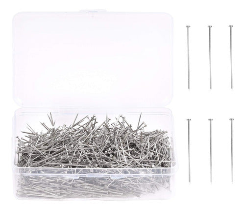 Phinus Stainless Steel Sewing Pins, 1000 Pieces in Box 0