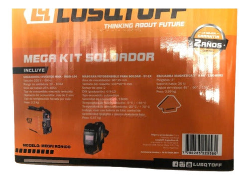 Lüsqtoff Mega Kit Soldador Megairon-100 2