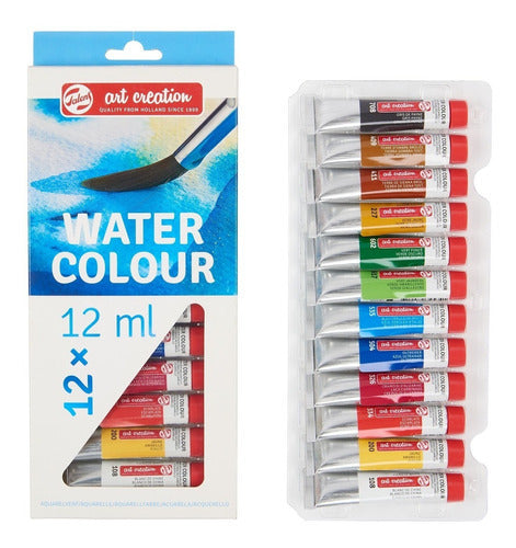 Acuarelas Talens Art Creation Pomos X 12 Colores - 12ml 0