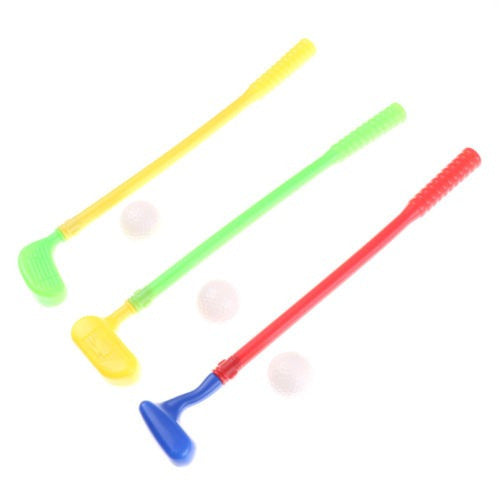 Kids Club Golf Toys 3 Golf Clubs + 3 Golf Balls 1