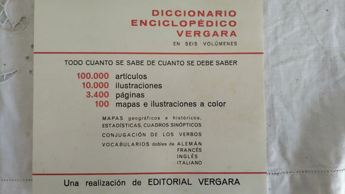 Diccionario Enciclopedia Vergara 6 Tomos 1