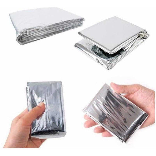 EMERGENCY BLANNKRT Gold and Silver Thermal Blankets 0