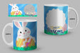 20 Plantillas Sublimacion Conejito De Pascua - Tazas 4