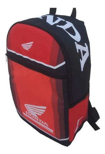 Motorcycle Helmet Backpack for Honda 20 Liters Red 0